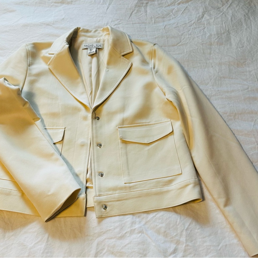 Rachel Zoe Cream Blazer Jacket